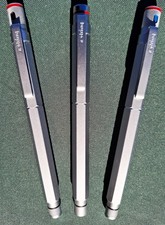 Rotring Rollerball  2  model 600  Knurled, and 1 model Newton with a Smooth grip picture