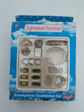 Sylvanian Families Vintage Flair Scrumptious Sandwich Set Boxed And Complete picture