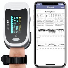 EMAY EMO-80 Sleep Oxygen Monitor with Built-in Recording Capability  (USED) picture
