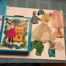 Vintage 1960s Barbie Clothing and Case Lot TLC picture