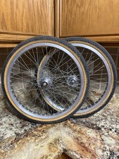 Araya 7X 48's laced to high flange Suzue Sealed Hubs Old school  GT Dyno Hutch picture