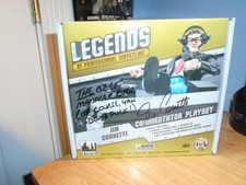 Jim Cornette Commenter Playset Legends Of Pro Wrestling Autographed picture