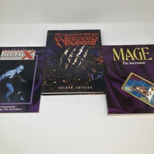 Vintage World of Darkness TTRPG Lot - Mage The Ascension Core + Iteration X + picture