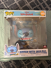 Funko Pop Disney Lilo & Stitch Stitch with Ukulele Giant  #1419 picture