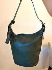 Coach forest green bleeker duffle bag made in 2007 picture
