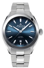 Alpina Alpiner AL-240NS4E6B 42mm Silver Stainless Steel Case with Silver Stainle picture