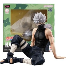 9cm Naruto Shippuden Figure – Hatake Kakashi Sitting Posture PVC Collectible picture