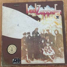 Led Zeppelin II LP Vinyl Atlantic SD 8236 Gatefold Classic Rock TESTED VG Vinyl picture