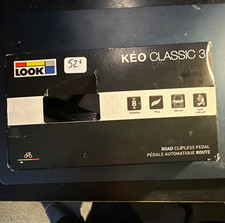 LOOK Keo Classic 3 Road Clipless Pedals Black Composite Sealed Bearings 9/16