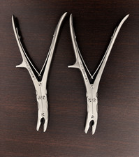 Aesculap FO532R Leksell Stille Rongeur 2pc Pack Surgical Orthopedic Instrument picture