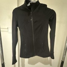 Lululemon Define Jacket Black Size 4 Older Version Classic Full Zip Luon picture