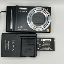 Panasonic Lumix DMC-TZ10 Digital Camera Black / Charger [Excellent] From Japan picture