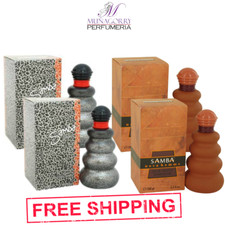 [2] Samba Regular & [2] Samba Nova for Men | 3.3 oz 100 ml | AMAZING OFFER picture