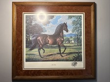 Jeanne Mellin Remarque Signed Justin Morgan Framed Print 35