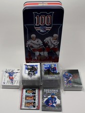 2025-26 UD New York  Rangers Centennial  Complete 300-Card Set w/ Inserts + Tin picture
