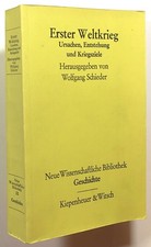 Wolfgang Schieder / Erster Weltkrieg Ursachen Entstehung und Kriegsziele 1st ed picture
