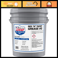High-Performance Red Tacky Grease - Multi-Purpose Lubricant for Heavy-Duty Use picture