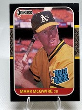 1987 Donruss - Rated Rookie Mark McGwire #46 picture