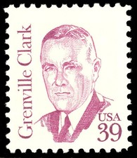 Scott 1867, the 39¢ Clark Issue F/the Great Americans Series, 1985 - MNH picture