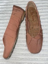 Korks Kork Ease neutral square toe fabric ballet flats CORAL SZ 6 NEW picture