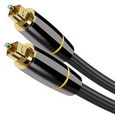 Toslink Optical Cable Digital Audio Sound Fiber Optic SPDIF Cord Wire Dolby DTS picture