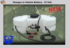 Truck Mount Yard Spot Sprayer 25 Gal. Tank 12V (Charges to Vehicle Battery) NEW picture