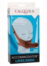 CalExotics Accommodator Realistic Strap On Face Dildo Dong for Couples picture