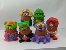 1996 McDonalds Happy Meal Halloween McNugget Buddies Complete Set 6 Figures Used picture