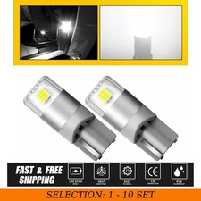 2-20X T10 194 168 W5W 3030SMD LED License Plate Light Headlight Bulb White 2US2T picture