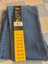 Levis 511 Jeans Blue Slim Fit Stretch Denim Mens 32x32 Medium Wash picture