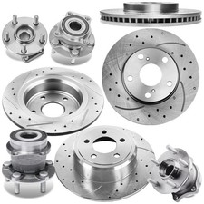 Front 293mm Rear 285.8mm Brake Kit Compatible with Subaru Impreza picture