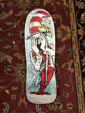 RARE SIGNED Jason Lee Cat In The Hat Prime Skateboard Deck Autographed picture