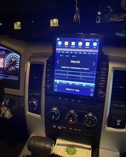 For RAM 1500 2500 3500 2009-2012 Android 14 CarPlay GPS Car Radio Stereo picture