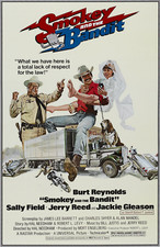 1977 Smokey And The Bandit Movie Poster 11X17 Burt Reynolds Jackie Gleason 🏁🍿 picture