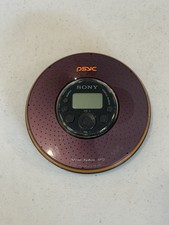Vintage Sony D-NE320 PSYC Portable CD Player Walkman  MP3 Orange - Tested picture