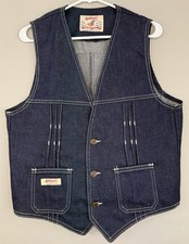 Vtg Gilley’s Bar / Urban Cowboy 1980’s Denim Vest Souvenir Memorabilia No Size picture