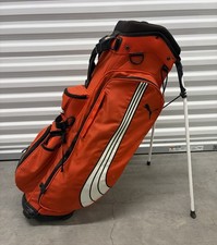 Puma Rickie Fowler Golf Stand Carry Bag Orange Used picture