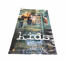 Vintage 1995 Larry Clark’s Kids Movie Poster for VHS Release w Siskel & Ebert picture