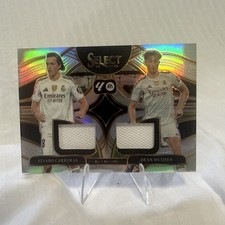 Panini 2025-26 SELECT dual patch Dean Huijsen & Alvaro Carreras /25 Real Madrid picture