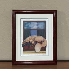 Cat Art J.S. Perry Signed Print 134/800 