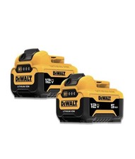 DeWALT DCB126-2 12V MAX 5.0Ah Lithium-Ion Lightweight Compact Batteries picture
