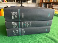 JAMES JOYCE Hardcover Lot of 3 Ulysses Finnegans Wake Portrait Young Artist +++ picture