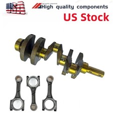 3TNV80 crankshaft+3pcs connecting rod for Yanmar 3TNV80F Engine 119E10-21700 picture