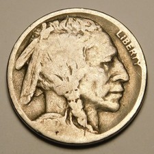 1917 S Buffalo Nickel  AG-G   