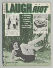 Laugh Riot V1#11 Jayne Mansfield Bettie Page Diane Webber 1961 Pinup Magazine  picture