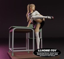 1/6 Scale hot Marie Rose kick Resin 3d Print Model kit Unpainted statue Figure picture