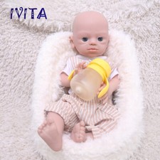 IVITA Handmade Lifelike Boy Infant 19''Full Body Silicone Reborn Baby Doll Xmas picture