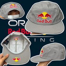 Vintage Red Bull 5 Panel Cap Gray Embroidered Streetwear Adjustable Hat Unisex picture