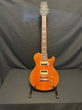 2002 Hamer USA Monaco Elite Amber Flame 5A Maple Top Guitar W/Case picture