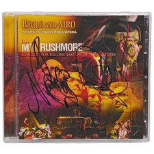 Brule and Airo Live Mt Rushmore (CD, 2007) Rock Opera Signed Autographed picture